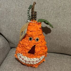 Boyd’s Home Shredded Fabric Tall Pumpkin 11” tall